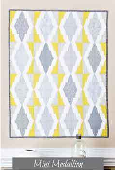 46651 Mini Medallion Quilt Pattern $16