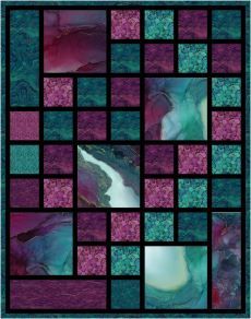 Midas Touch Quilt pattern &amp; Fabric kit $105.80