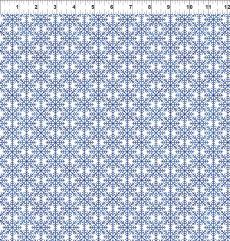 18653 NYSno Snowflake Grid Blue $30 per mt