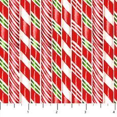 18658 Sugar Coated Candy Cane Stripe Multi $32 per mt