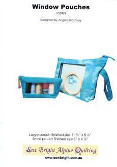 Window Pouches Pattern $15