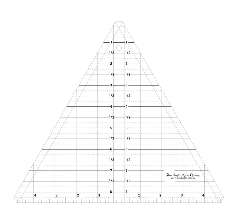 8.5in EQ Triangle Template SBAQ $25