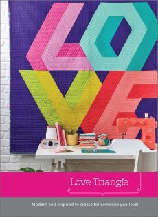 Love Triangle quilt pattern $20