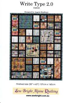 Angela Bradbury for Sew Bright Alpine Quilting