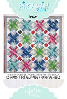 Splash Pick &amp; Mix Quilt Pattern $8.50
