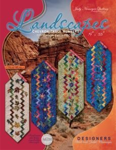 Landscapes Chevron Table Runners Pattern &amp; Papers $42.95