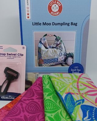 Grace Fat quarters and Hardware for Dumpling Bag