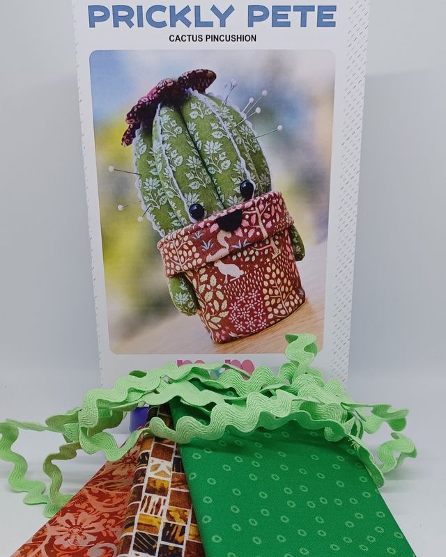 Prickly Pete fat quarters &amp; Ric Rac