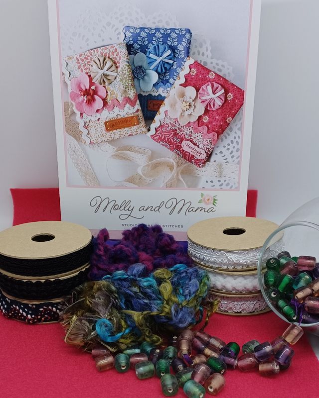Scrappy Happy Needle book embellishing bundle