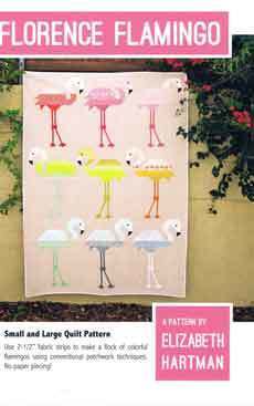 45564 Florence Flamingo Quilt Pattern $27