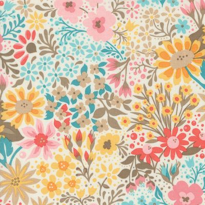 Sunday Brunch Floral Cream $32 per mt