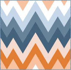Heatwave quilt fabric kit in solids $73.75