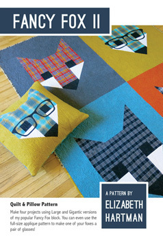 45555 Fancy Fox II Quilt & Pillow Pattern $27 45555 Fancy Fox II Quilt & Pillow Pattern $27