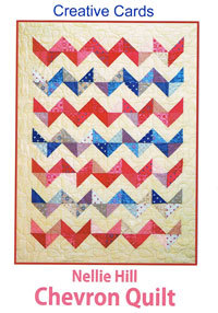 46204 Nellie Hill Chevron Quilt Creative Card $5 46204 Nellie Hill Chevron Quilt Creative Card $5