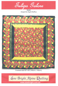 49059 Tulips Galore Quilt Pattern $15