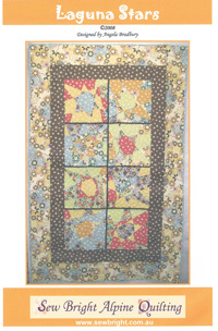 49056 Laguna Stars Quilt Pattern $15