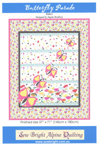 49067 Butterfly Parade Quilt Pattern $22