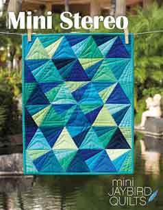 43556 Mini Stereo Quilt Pattern $13.95 43556 Mini Stereo Quilt Pattern $13.95