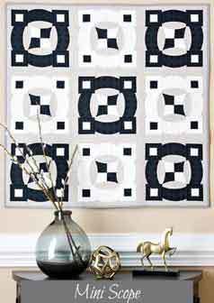 46650 Mini Scope Quilt Pattern $16 46650 Mini Scope Quilt Pattern $16