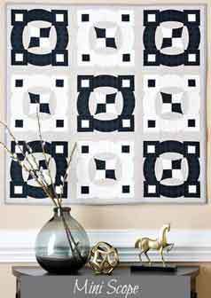 46650 Mini Scope Quilt Pattern $16