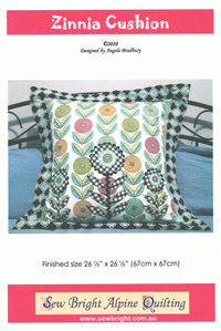 49060 Zinnia-Cushion Pattern $15