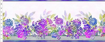 Garden of Dreams II Border Purple $30 per mt
