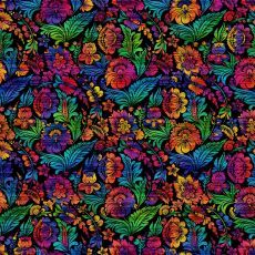Vivid Floral Multi $32 per mt