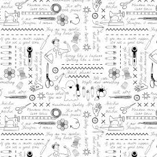 Quiet Riot by Pammie Jane for Dear Stella Fabrics