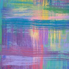 Colorfield Quilt Back Rainbow Multi $48 per mt