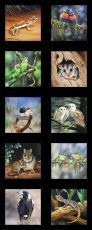 Wildlife Art Panel DV 3707 $12each