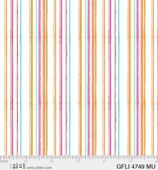 Garden Flight Stripe Multi $28 per mt