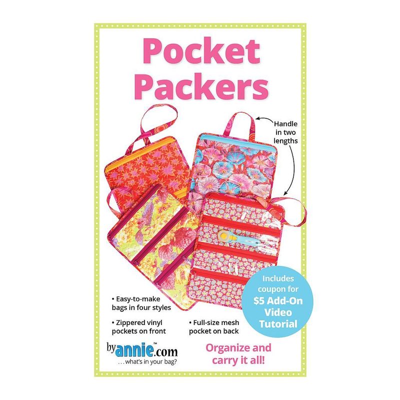 Pocket Packers Pattern $27.50