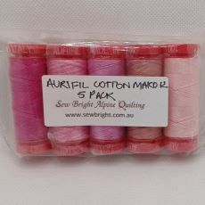 Aurifil Mako 12 5 pack