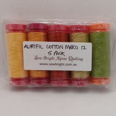 Aurifil Mako 12 5 pack