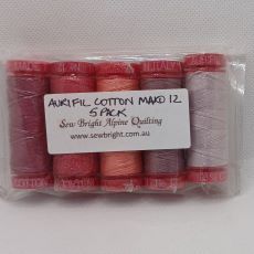 Aurifil Mako 12 5 pack