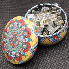Quilters clips in tin