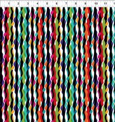 Flock Together Wavy Stripe $32 per mt