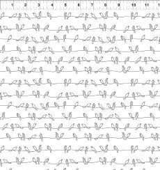 Flock Together Birds on a wire $32 per mt