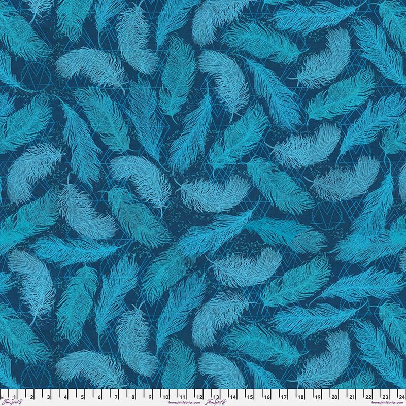 Findings Feathers Indigo $36 per mt
