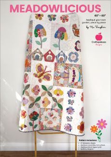 Meadowlicious Quilt Pattern $32