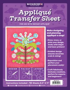 Applique Transfer Sheets $12