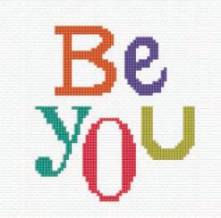 50229 Be you hoop crossstitch $9.50