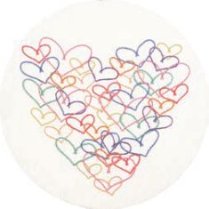 50228 Hearts hoop kit $9.50