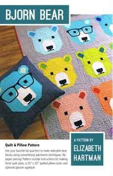 45568 Bjorn Bear quilt Pattern $27 45568 Bjorn Bear quilt Pattern $27
