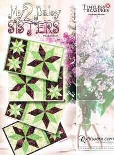 43765 My Two Baby Sisters Placemats Pattern & Papers $41.95 43765 My Two Baby Sisters Placemats Pattern & Papers $41.95