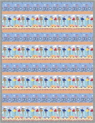 49078lg Gals in the City Quilt Pattern $12