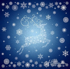 10501 Supernova Reindeer Panel $36 10501 Supernova Reindeer Panel $36