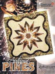 43764 Autumn Pines Quilt Pattern & papers $51.95