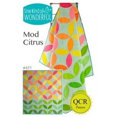 46661lg Mod Citrus Quilt Pattern $24.50