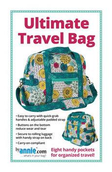 47089 Ultimate Travel bag Pattern $22